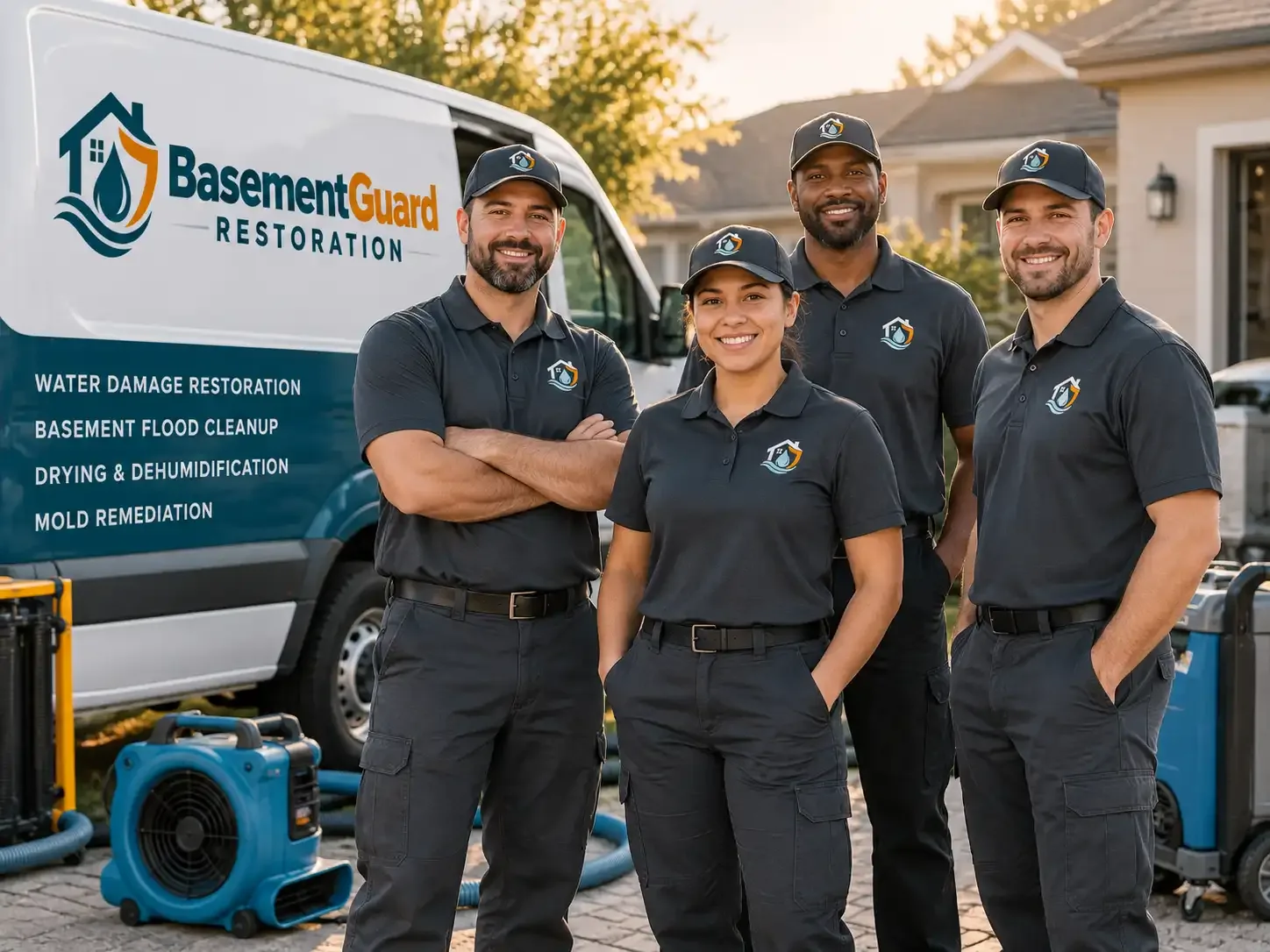 Basement Water Damage Restoration company in Center Cross, VA